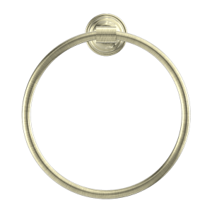 Nero York Towel Ring Aged Brass | NR6980AB