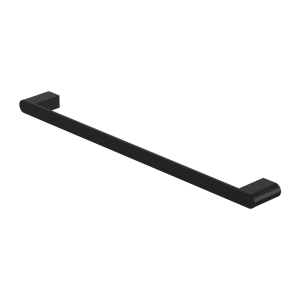 Nero Bianca Single Towel Rail 600mm Matte Black | NR9024MB