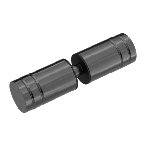 Nero Round Shower Knob Gun Metal | NRSH301GM