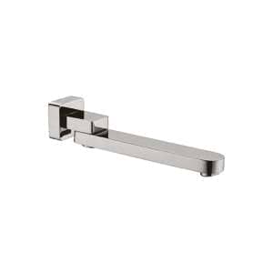 Nero Bianca Swivel Bath Spout Only Brushed Nickel | NR207BN