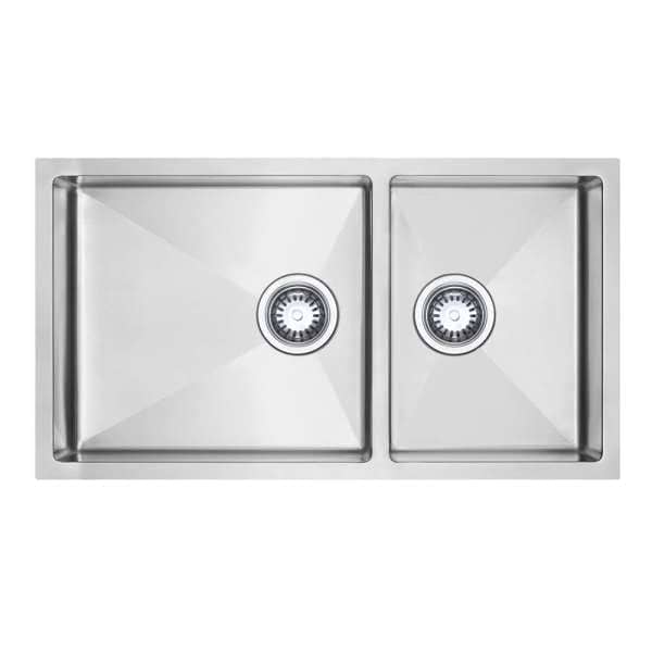 higold 800mm stainless steel double bowl sink