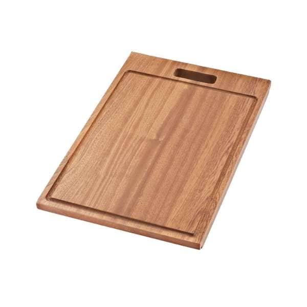 sapele wood kitchen sink chopping board 1