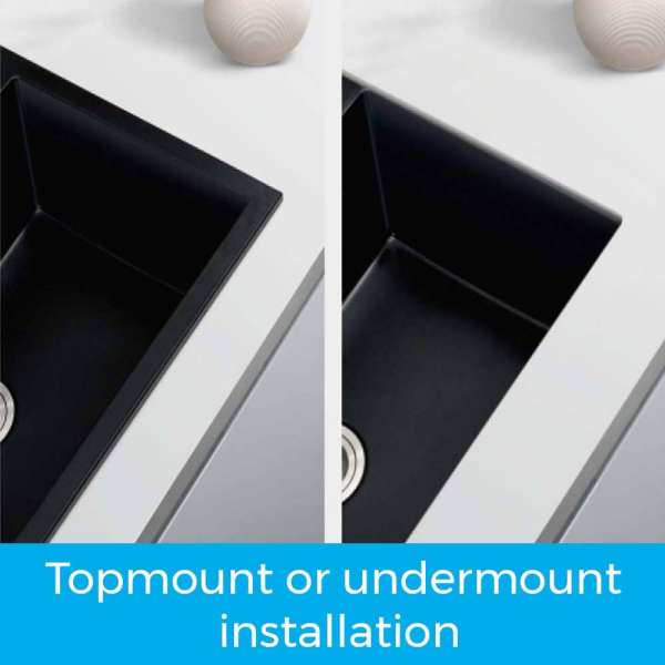 topmount undermount kitchen sink
