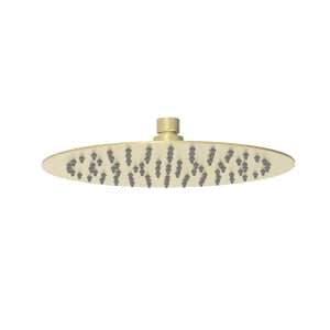 Dove 250mm Round Stainless Steel Shower Head – Brushed Gold | PRS0901N-R-BG